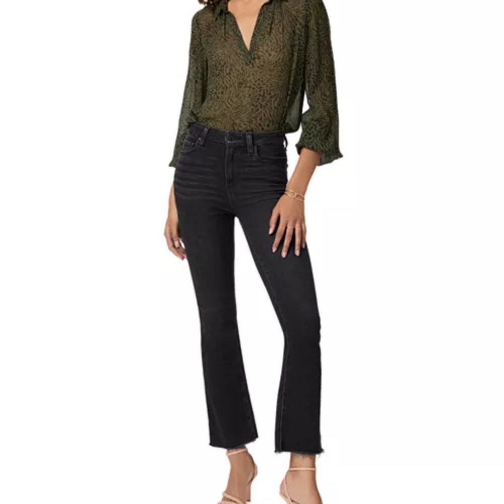 PAIGE Claudine High Rise Ankle Flare Jeans
